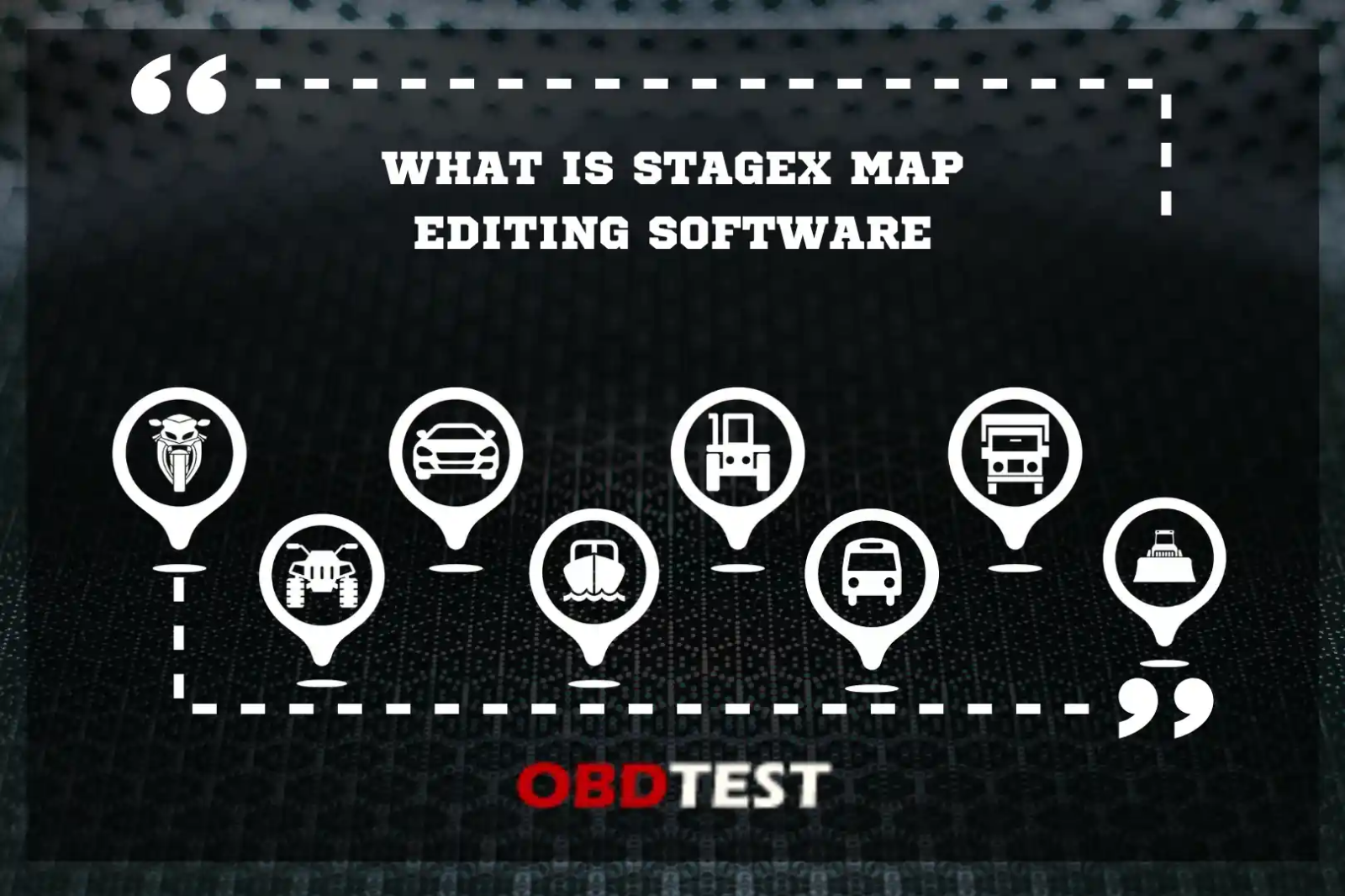 What is StageX Map Editing Software?