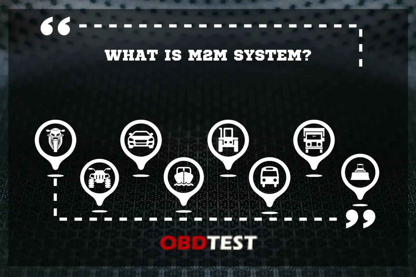 What is M2M system?
