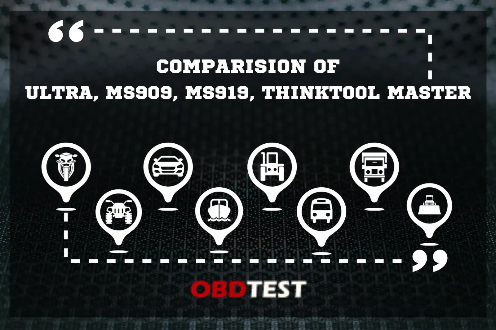 Comparision of Ultra, MS909, MS919, Thinktool Master