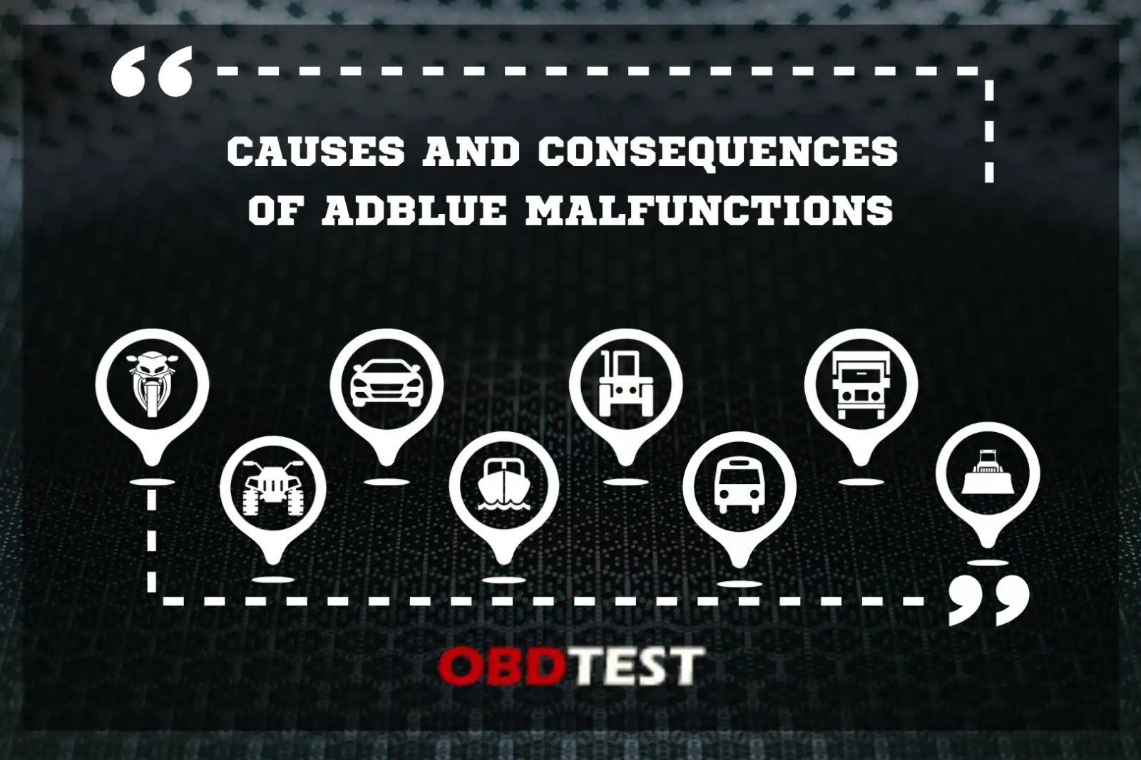 Causes and consequences of Adblue malfunctions