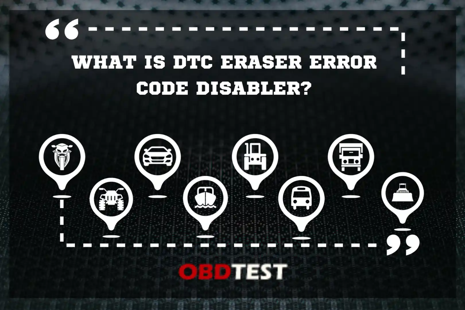 What is DTC Eraser Error Code Disabler?