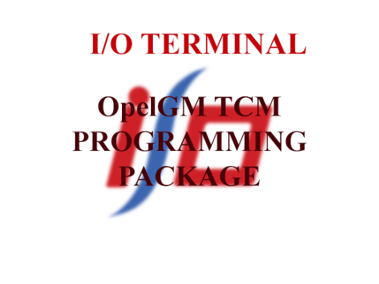 Ioterminal opelgm tcm programming package