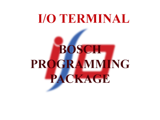 Ioterminal bosch ecu programming package