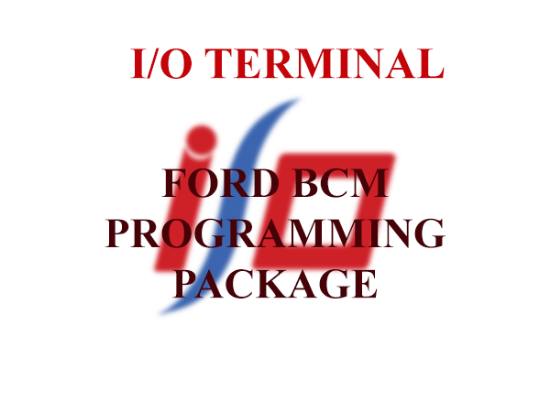 Ioterminal ford bcm programming package