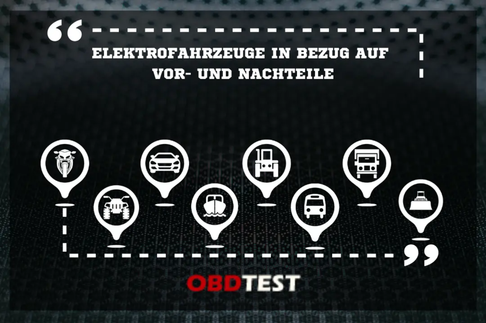 Elektrofahrzeuge in Bezug auf Vor- und Nachteile