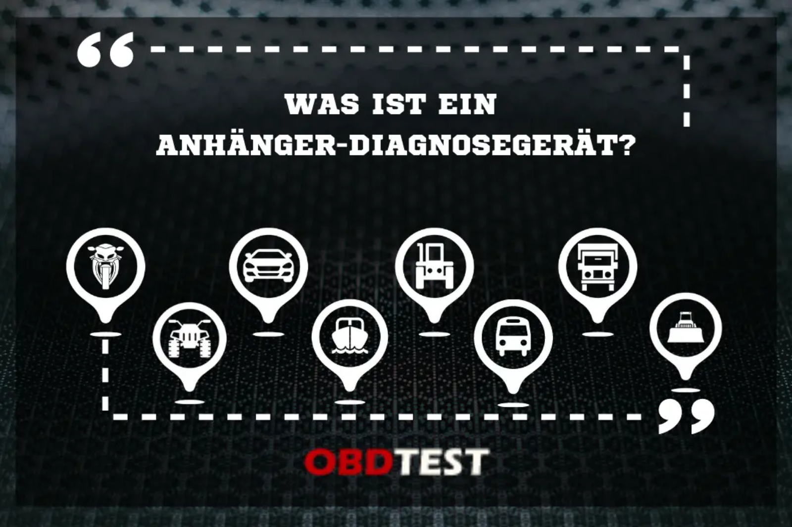Was ist ein Anhänger-Diagnosegerät?