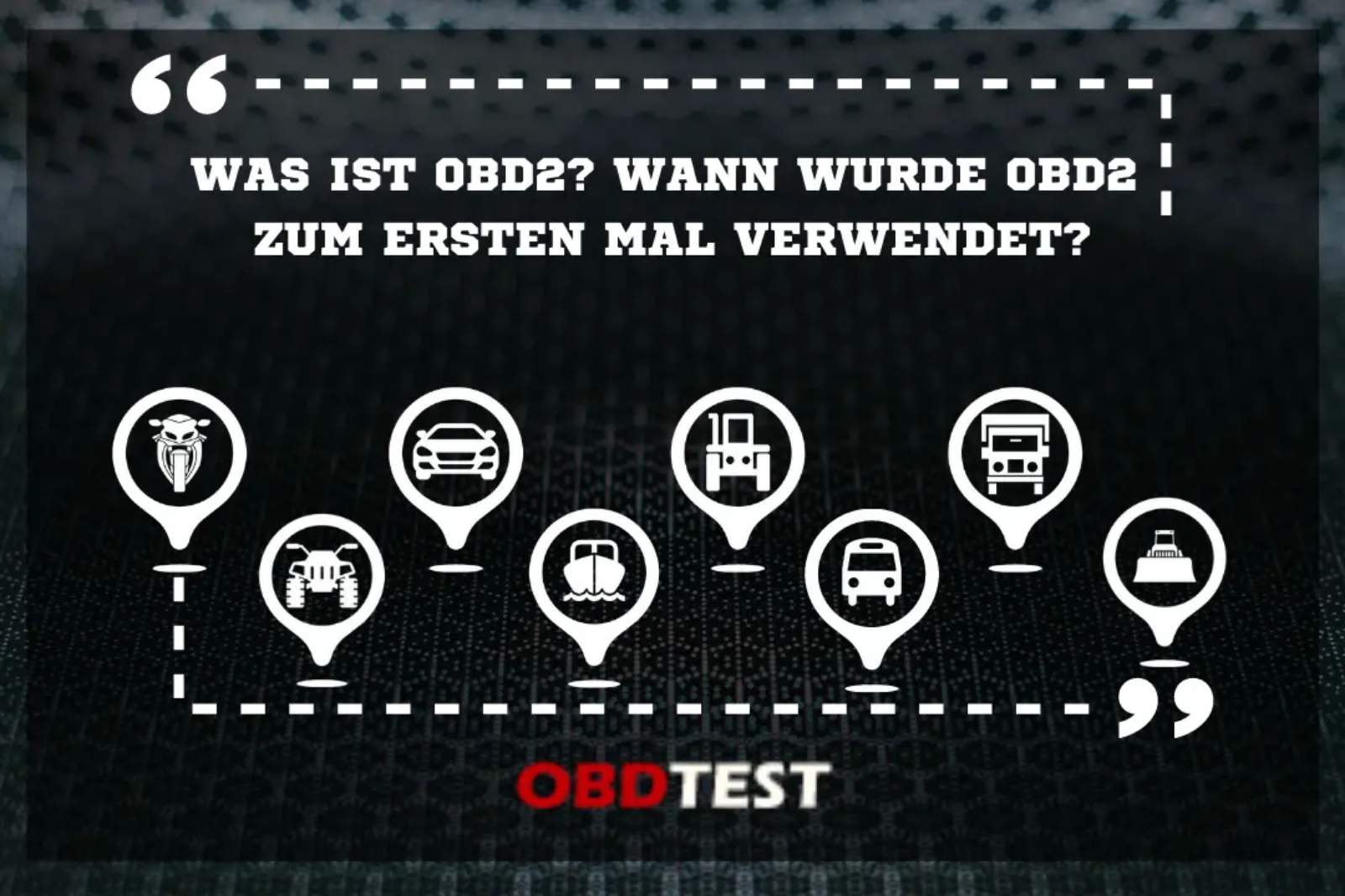 Was ist OBD2? Wann wurde OBD2 zum ersten Mal verwendet?