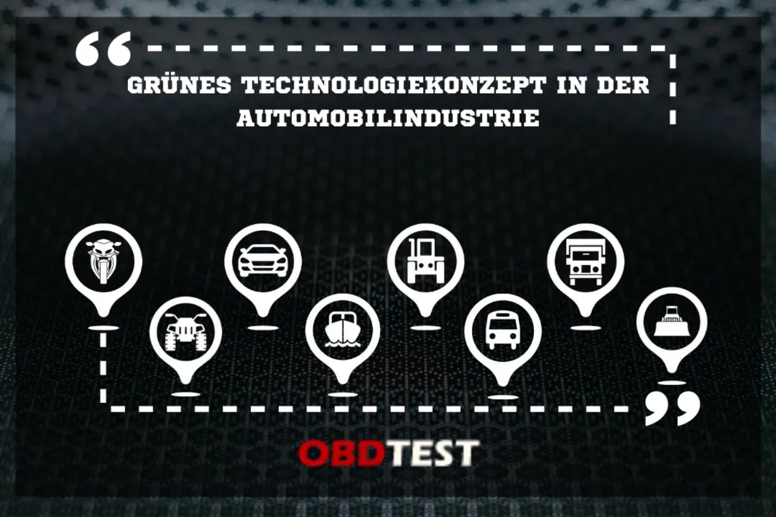 Grünes Technologiekonzept in der Automobilindustrie