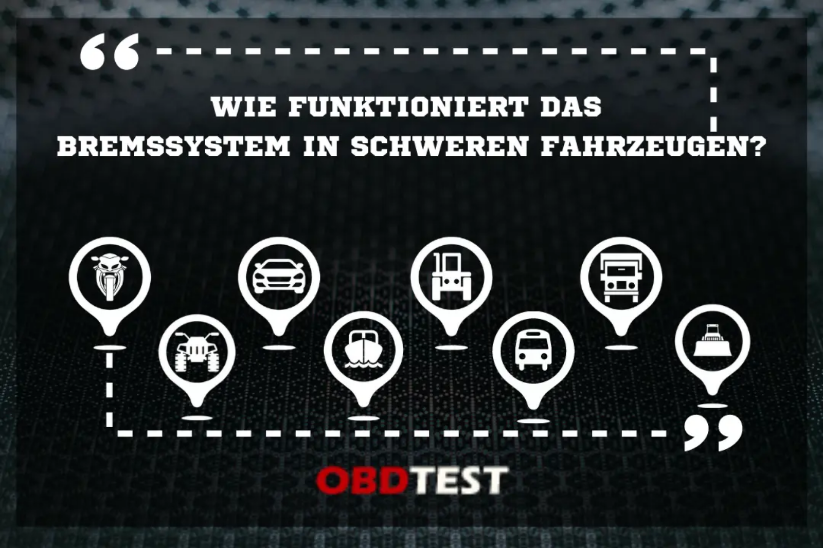 Wie funktioniert das Bremssystem in schweren Fahrzeugen?